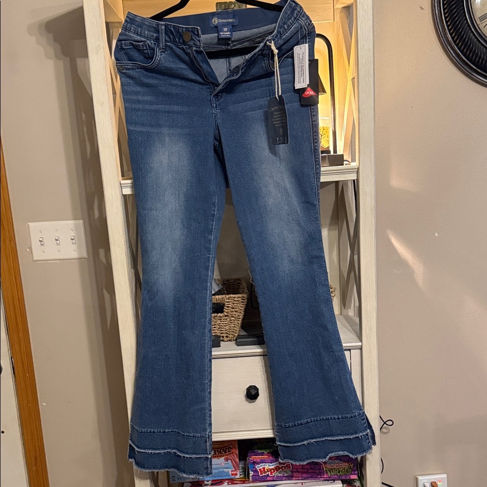 Democracy Dark Blue Flare Jeans